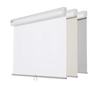 Persilux Stores enrouleurs sans Fil (88,9 x 182,9 cm (l x H), Blanc) - Stores à Rouleau 100% occultants - Protection UV - Économie d'énergie - pour Chambre à Coucher, Salon, Maison et Bureau