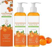 Persimmon Body Wash, Body Odour Wash for Women, Body Soap, Natural Body Wash for Strong Odor Smell Remove, Deeply Cleansing & Moisturizing, 120ml (2)
