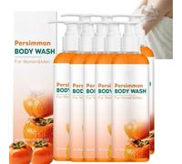 Persimmon Body Wash For Body Odor Control-Travel Size Body Odor Eliminator For Men & Women, Purifying Deodorizing Whole Body Wash For Underarms & Odourous Feet (8)
