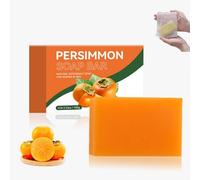 Persimmon Soap Bar for Body Odor Control, savon de barre corporel déodorant naturel pour les personnes âgées odortives, savon de kaki bio pour odeur corporelle pour les femmes et les hommes (1)