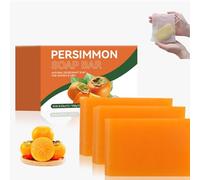 Persimmon Soap Bar for Body Odor Control, savon de barre corporel déodorant naturel pour les personnes âgées odortives, savon de kaki bio pour odeur corporelle pour les femmes et les hommes (3)