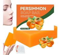 Persimmon Soap for Body Odor, Body Bar Soap for Old People Smell, Handmade Natural Soaps for Better Skin, Deeply Moisturizing Bath Wash for Women & Men 100g (1)