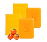 Persimmon Soap - Persimmon Soap For Old People Smell, Comfortable and Moisturizing, Suitable for Face and Body Wash for All Skin Types (2)