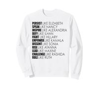 Persist Like Elizabeth Rule comme Ruth Femmes Meme Sweatshirt