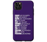 Persist Like Elizabeth Ruth Persevere KETANJI KBJ Meme Coque pour iPhone 11 Pro Max