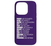 Persist Like Elizabeth Ruth Persevere KETANJI KBJ Meme Coque pour iPhone 14 Pro