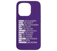 Persist Like Elizabeth Ruth Persevere KETANJI KBJ Meme Coque pour iPhone 15 Pro