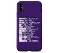 Persist Like Elizabeth Ruth Persevere KETANJI KBJ Meme Coque pour iPhone XS Max