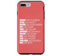 Persiste comme Elizabeth Rule Congrès américain Femmes Meme Coque pour iPhone 7 Plus/8 Plus