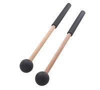 Persistence 1 paire de maillets de tambour en caoutchouc souple pour percussions à langue et clavier