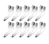 Persistence 10 Pièces Têtes Lisses pour Outil de Soudage en Plastique Têtes de Lissage Coude à 45 Degrés Pointes de Soudage Outil de Réparation de Soudure