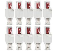 Persistence 10 X Connecteurs RéSeau sans Outil RJ45 CAT6 LAN Câble UTP Prise sans Outils Câble D'Installation Cat5 Cat7 Câble de Raccordement