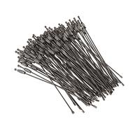 Persistence 100pcs vis en Acier Inoxydable Verrouillage Keychain Porte-cles Cable Accessoire Exterieur