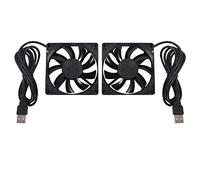 Persistence 80MM 5V USB Ventilateur 80Mm 8Cm 8015 Brushless DC Ventilateur de Refroidissement PC Ordinateur Routeur BoîTier Ventilateur Refroidisseur 2 PièCes SéRies