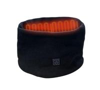 Persistence Cache-cou chauffant avec emballage USB rechargeable, réglage de 3 vitesses, écharpe en polaire pour le cyclisme et le ski