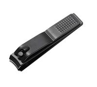 Persistence Coupe-Ongles Noir en Acier Inoxydable Ongles et Ongles Super Pointus Outil de Manucure Coupe-Ongles Nez Plat S