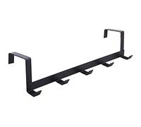 Persistence Crochet en Fer Forgé Smart Wide sur la Porte Noir