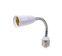 Persistence Lampe LED Ampoule Support De Lampe Convertisseurs Adaptateur Flexible E27 À E27 Longueur De 20Cm Flexible Base De Prise D'Extension Extension De Type