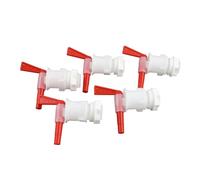Persistence Lot de 5 robinets de rechange en plastique pour brassage de bière, fermenteur, de remplissage de bière, facile à installer