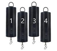 Persistence Moteur D'Affichage Suspendu 4 Pièces Moteur Rotatif à Piles Multi-Usages pour Décor de Cour à Vent Spinner