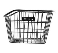 Persistence Panier arrière de vélo étanche de grande capacité en métallique pour la plupart des porte-vélos arrière