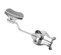 Persistence Pince pour partition de trompette, lyre, partition, support en métal plaqué pour trompette, trombone
