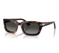 PERSOL 3367 Taille 54 Occhias da Soleil Vintage Havana Sfumato Grigio Cristallo
