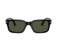 Persol - Élégantes Rettangolare Lunettes de soleil - Homme - Accessoires - Noir - Taille: 55 MM