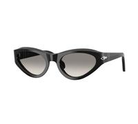 Persol Femme Persol PO0052S 95/32 Lunettes de soleil Acétate Noir Gris Papillon Normale Ombré