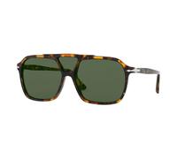 Persol, Homme, Accessoires, Brun, Taille: 59 MM Lunettes de soleil Icona Madreterra/Vert