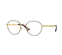 Persol Homme Persol PO2460V 1075 Montures optiques Métal Or Transparent Pantos Normale