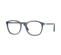Persol Homme Persol PO3007VM 1197 Montures optiques Acétate Bleu Carré Normale