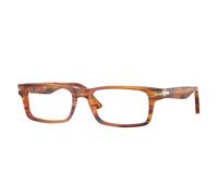 Persol Homme Persol PO3050V 1157 Montures optiques Acétate Tortue Transparent Carré Normale