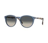 Persol Homme Persol PO3152S 120271 Lunettes de soleil Acétate Bleu Gris Ronde Normale Ombré
