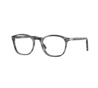 Persol Homme PO3007V 1192 Montures optiques Acétate Gris Carré Normale