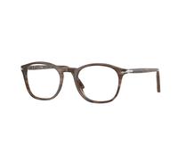 Persol Homme PO3007V 1208 Montures optiques Acétate Tortue Transparent Carré Normale