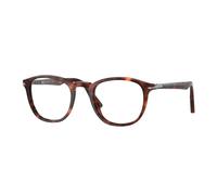 Persol Homme PO3143V 24 Montures optiques Acétate Tortue Transparent Ronde Normale
