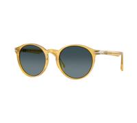 Persol Homme PO3171S 204/S3 Lunettes de soleil Acétate Jaune Pantos Polarisé Ombré