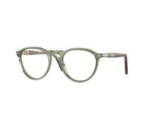 Persol Homme PO3286V 1226 Montures optiques Acétate Vert Transparent Pantos Normale