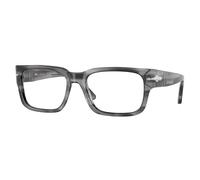 Persol Homme PO3315V 1192 Montures optiques Acétate Gris Carré Normale