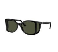 Persol Homme Sunglass PO0005 - Couleur du Monture: Noir, Couleur de Lentille: Vert