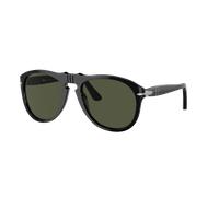 Persol Homme Sunglass PO0649 649 - Original - Couleur du Monture: Noir, Couleur de Lentille: Vert