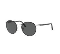 Persol Homme Sunglass PO2422SJ - Couleur du Monture: Argent Noir mat, Couleur de Lentille: Gris