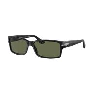 Persol Homme Sunglass PO2803S - Couleur du Monture: Noir, Couleur de Lentille: Vert Polarisé