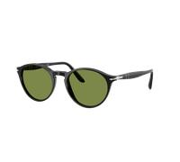 Persol Homme Sunglass PO3092SM - Couleur du Monture: Noir, Couleur de Lentille: Vert