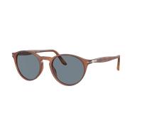 Persol Homme Sunglass PO3092SM - Couleur du Monture: Terre de Sienne, Couleur de Lentille: Bleu clair