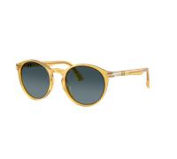 Persol Homme Sunglass PO3171S - Couleur du Monture: Miel, Couleur de Lentille: Blue Gradient Dark Blue Polarized