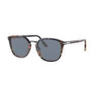 Persol Homme Sunglass PO3186S - Couleur du Monture: Brun, Couleur de Lentille: Bleu