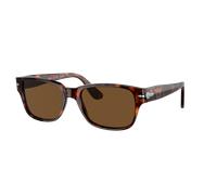 Persol Homme Sunglass PO3288S - Couleur du Monture: Havana, Couleur de Lentille: Marron Polar