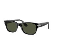 Persol Homme Sunglass PO3288S - Couleur du Monture: Noir, Couleur de Lentille: Vert